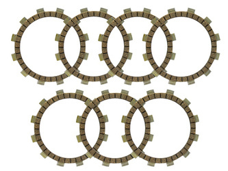 Psychic tarcze sprzęgłowe suzuki gs250 80-81, gsx250 (gs 25x) 80-83, rm 125`81-83 (f1973) (ebs3329)